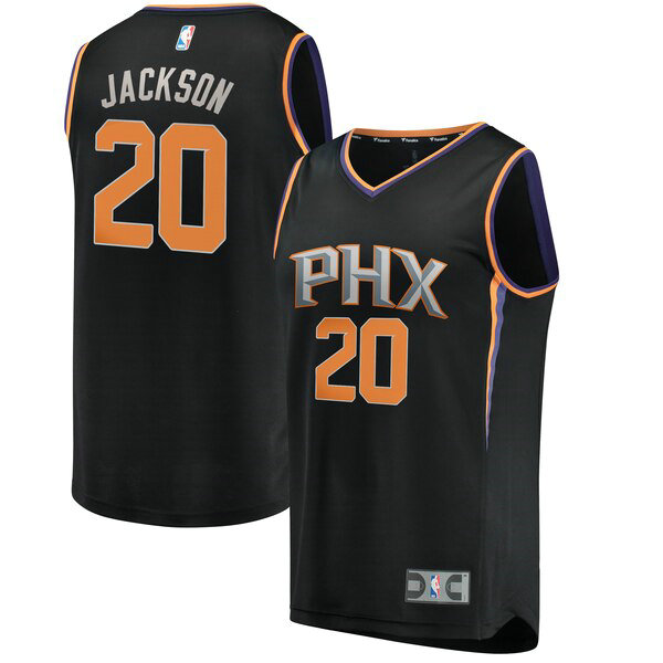 Maillot Phoenix Suns Homme Josh Jackson 20 Statement Edition Noir